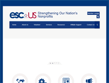 Tablet Screenshot of escus.org